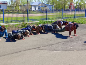 Военно-спортивная игра «Зарница» для обучающихся 5-9 классов, посвященная Дню Победы.