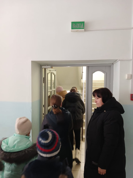 Учебно-тренировочная эвакуация.